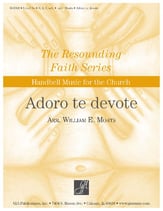 Adoro Te Devote Handbell sheet music cover